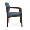 Lesro Lenox Wood Wide Guest Chair Wood Frame, Mocha, MD Titan Upholstery LW1201 - alternate 3